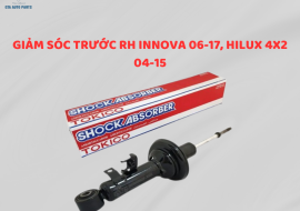 Giảm sóc trước RH Innova 06-17, Hilux 4x2 04-15(TOKICO)