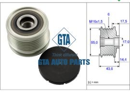 Pu ly máy phát March 03-10, Almera 00-, Tiida Saloon 07-