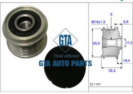 Pu ly máy phát Sorento 09-, Sportage 10-, Santafe 06-16, Tucson 04-, IX35 10-