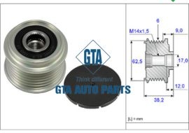 Pu ly máy phát Hyundai I4 09-, Embera 05-, Corolla Altis 01-, Rondo 06-
