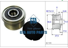 Pu ly máy phát Outlander 06-16, Lancer 03-, Galant 08-, Mazda3 03-09, Mazda6 05-
