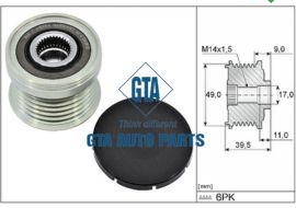 Pu ly máy phát Yaris 1.4 