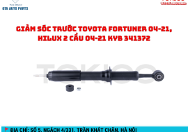 Giảm sóc trước Toyota Fortuner 04-21, Hilux 2 cầu 04-21 KYB 341372-TOKICO