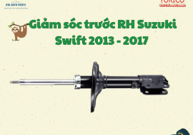 Giảm xóc trước RH Suzuki Swift 2013 - 2017(TOKICO)