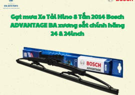 Gạt mưa Xe Tải Hino 8 Tấn 2014 Bosch ADVANTAGE BA xương sắt chính hãng 24 & 24inch