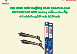 Gạt mưa Baic Beijing BJ40 Bosch CLEAR ADVANTAGE BCA xương mềm cao cấp chính hãng 16inch & 16inch