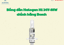 Bóng đèn Halogen H1 24V-55W chính hãng Bosch 
