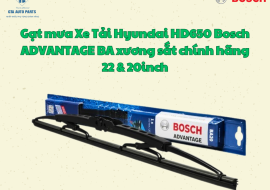 Gạt mưa Xe Tải Hyundai HD650 Bosch ADVANTAGE BA xương sắt chính hãng 22 & 20inch
