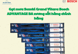 Gạt mưa Suzuki Grand Vitara Bosch ADVANTAGE BA xương sắt hàng chính hãng 