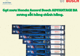 Gạt mưa Honda Accord Bosch ADVANTAGE BA xương sắt hàng chính hãng.