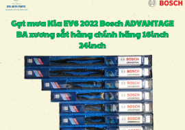 Gạt mưa Kia EV6 2022 Bosch ADVANTAGE BA xương sắt hàng chính hãng 16inch 24inch
