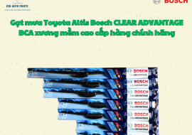 Gạt mưa Toyota Altis Bosch CLEAR ADVANTAGE BCA xương mềm cao cấp hàng chính hãng