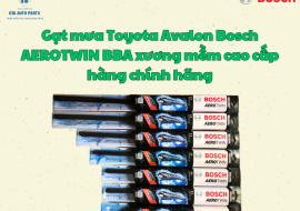 Gạt mưa Toyota Avalon Bosch AEROTWIN BBA xương mềm cao cấp hàng chính hãng
