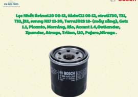 Lọc Nhớt livinaL10 08-13, tiidaC11 05-12, xtrailT30, T31, T32, j32, sunny N17 12-20, TerraJD23 18- (máy xăng), Getz 1.1, Picanto, Morning, Rio, Accent 1.4,Outlander, Xpander, Atrage, Triton, i10, Pajero,Mirage (BOSCH)