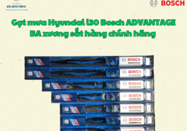 Gạt mưa Hyundai i30 Bosch ADVANTAGE BA xương sắt hàng chính hãng 