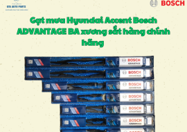 Gạt mưa Hyundai Accent Bosch ADVANTAGE BA xương sắt hàng chính hãng 