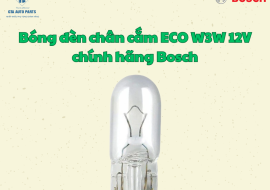 Bóng đèn chân cắm ECO W3W 12V chính hãng Bosch