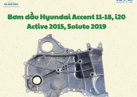 Bơm dầu Hyundai Accent 11-18, i20 Active 2015, Soluto 2019(AutoTop)