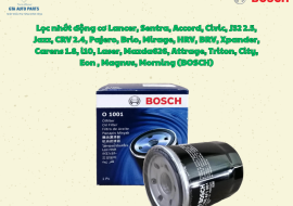 Lọc nhớt động cơ Lancer, Sentra, Accord, Civic, J32 2.5, Jazz, CRV 2.4, Pajero, Brio, Mirage, HRV, BRV, Xpander, Carens 1.8, i10, Laser, Mazda626, Attrage, Triton, City, Eon , Magnus, Morning (BOSCH)