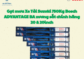 Gạt mưa Xe Tải Suzuki 750Kg Bosch ADVANTAGE BA xương sắt chính hãng 20 & 20inch