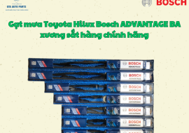 Gạt mưa Toyota Hilux Bosch ADVANTAGE BA xương sắt hàng chính hãng