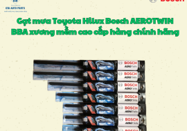 Gạt mưa Toyota Hilux Bosch AEROTWIN BBA xương mềm cao cấp hàng chính hãng
