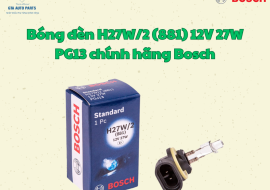 Bóng đèn H27W/2 (881) 12V 27W PG13 chính hãng Bosch 
