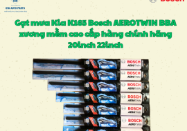 Gạt mưa Kia K165 Bosch AEROTWIN BBA xương mềm cao cấp hàng chính hãng 20inch 22inch